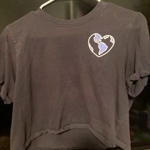 Brand: recycled threads, size:small, color:black.